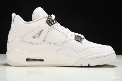 Hyperoad MENS JORDAN RETRO AIR WHITE “PURE 4 MONEY” 1118